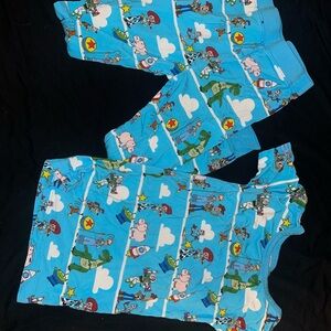 Little Sleepies Blue Toy Story Kids Pajama Set